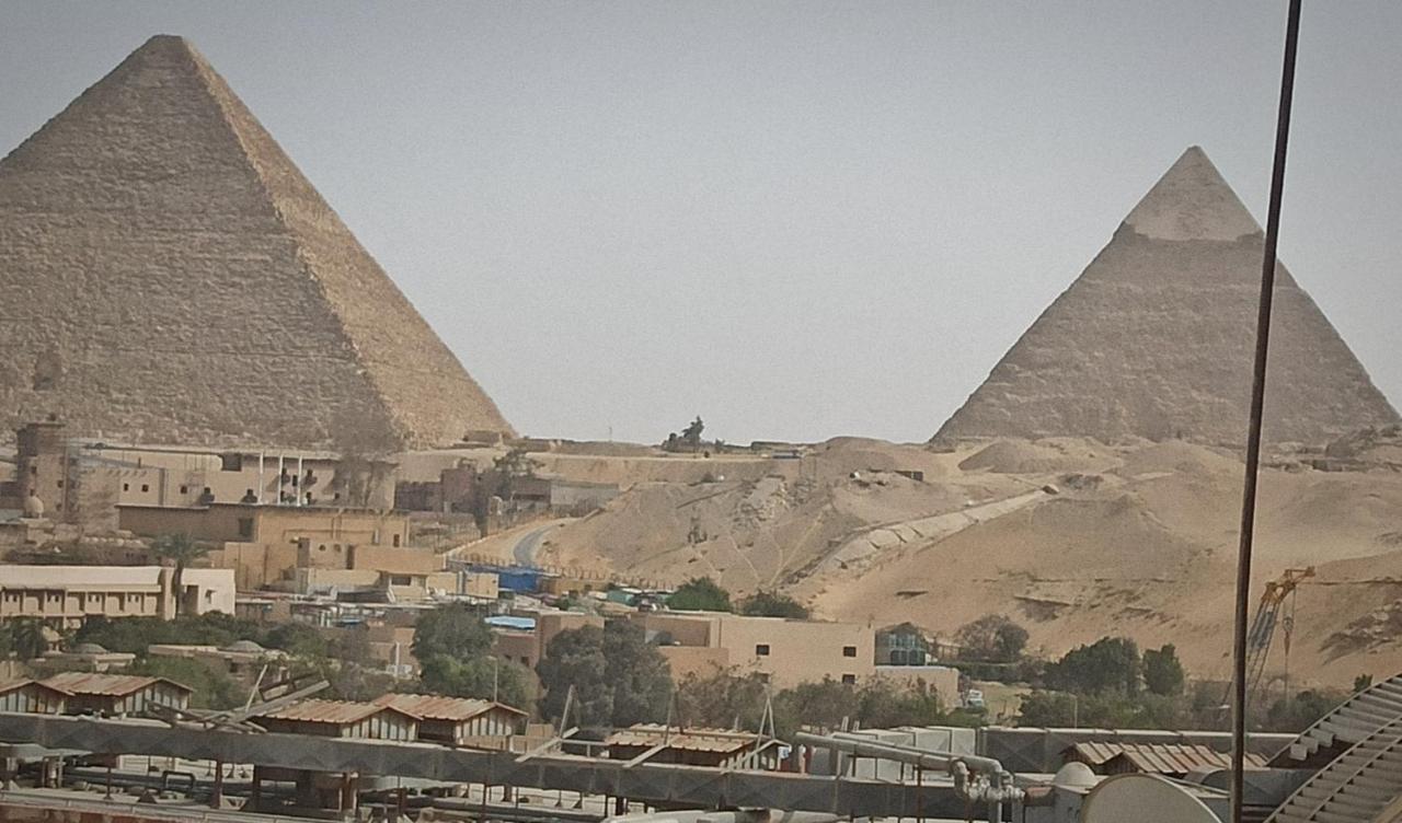 Grand Pyramids Inn Kafret el-Gabal Kültér fotó
