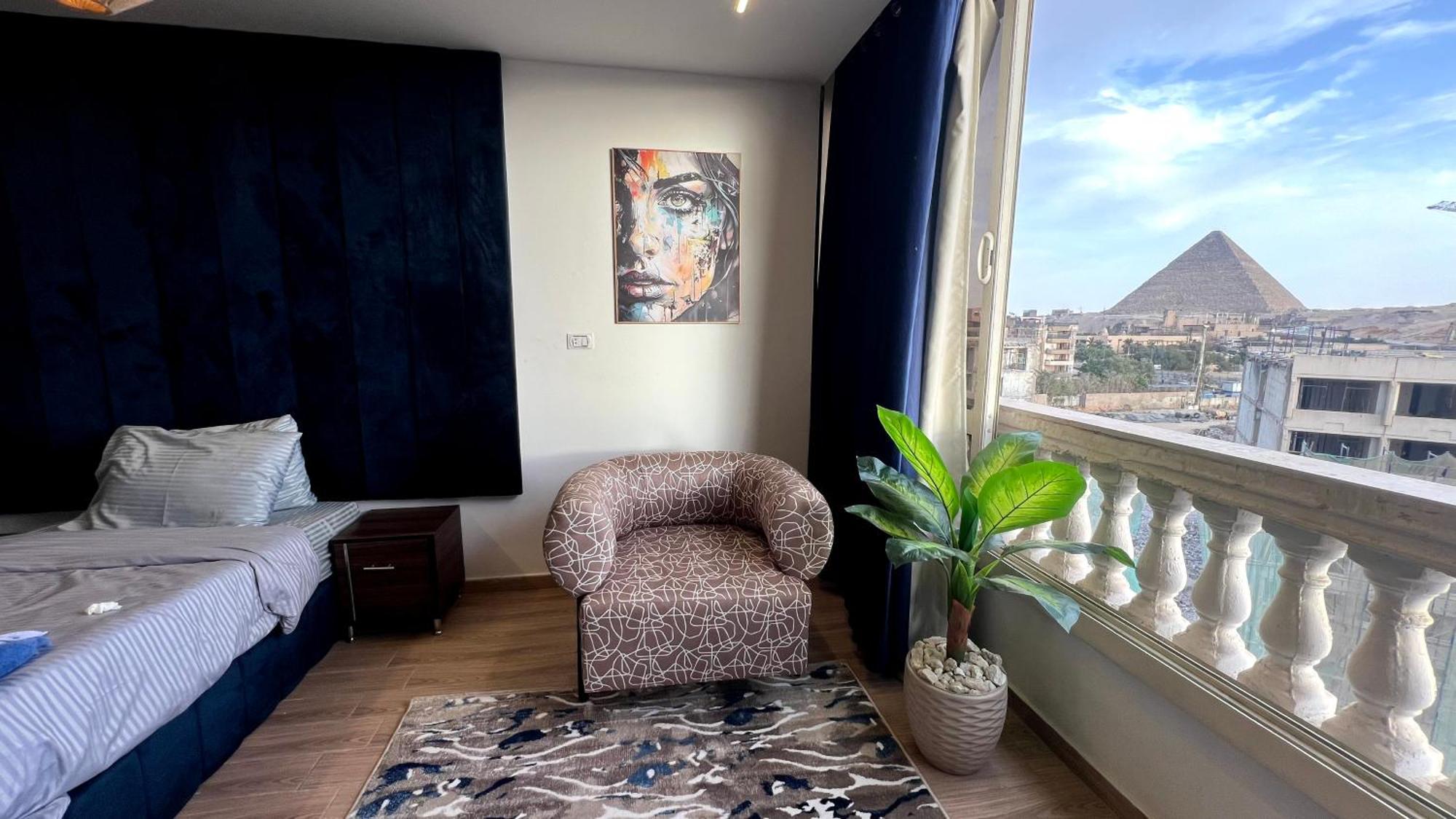 Grand Pyramids Inn Kafret el-Gabal Kültér fotó