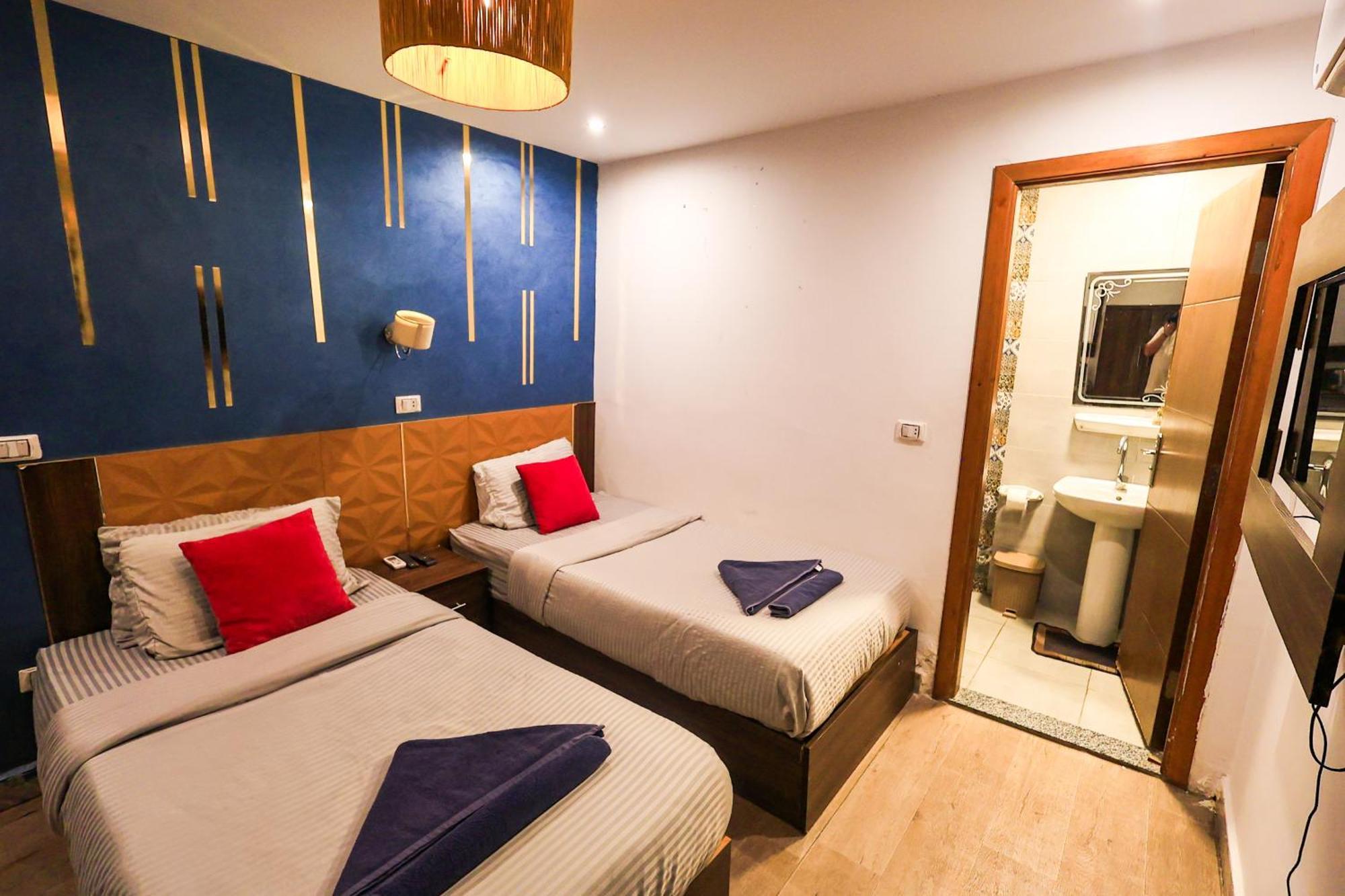 Grand Pyramids Inn Kafret el-Gabal Kültér fotó