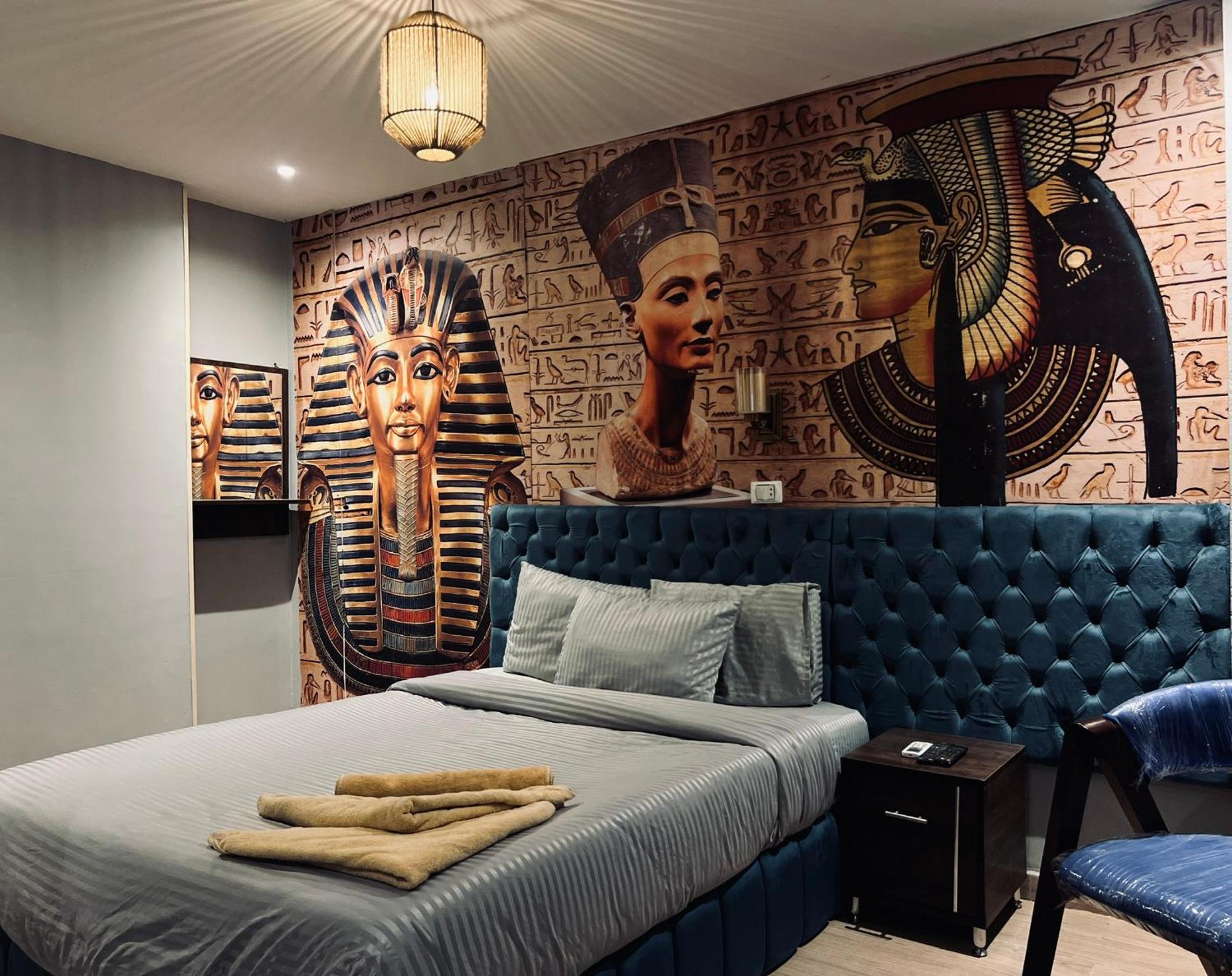 Grand Pyramids Inn Kafret el-Gabal Kültér fotó