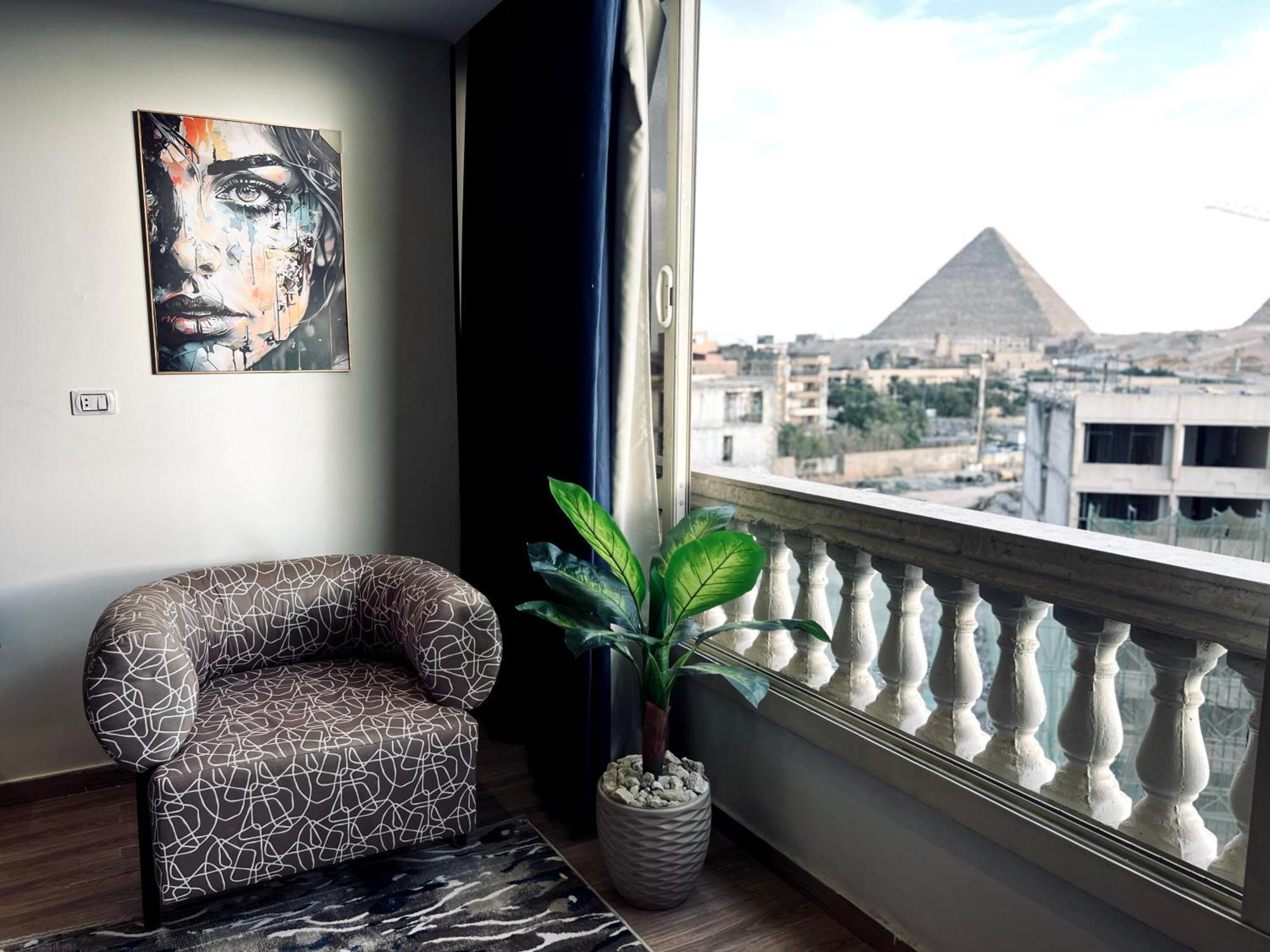 Grand Pyramids Inn Kafret el-Gabal Kültér fotó